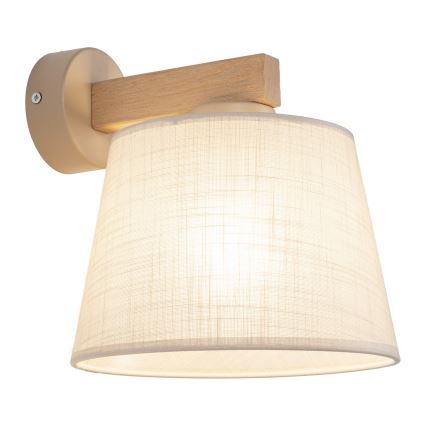 BRILAGI - LED стенна лампа LATTE SABIA 1xE27/15W/230V бор/бежов