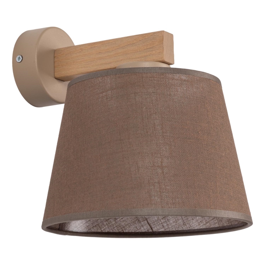 BRILAGI - LED стенна лампа LATTE SABIA 1xE27/15W/230V бор/кафяв