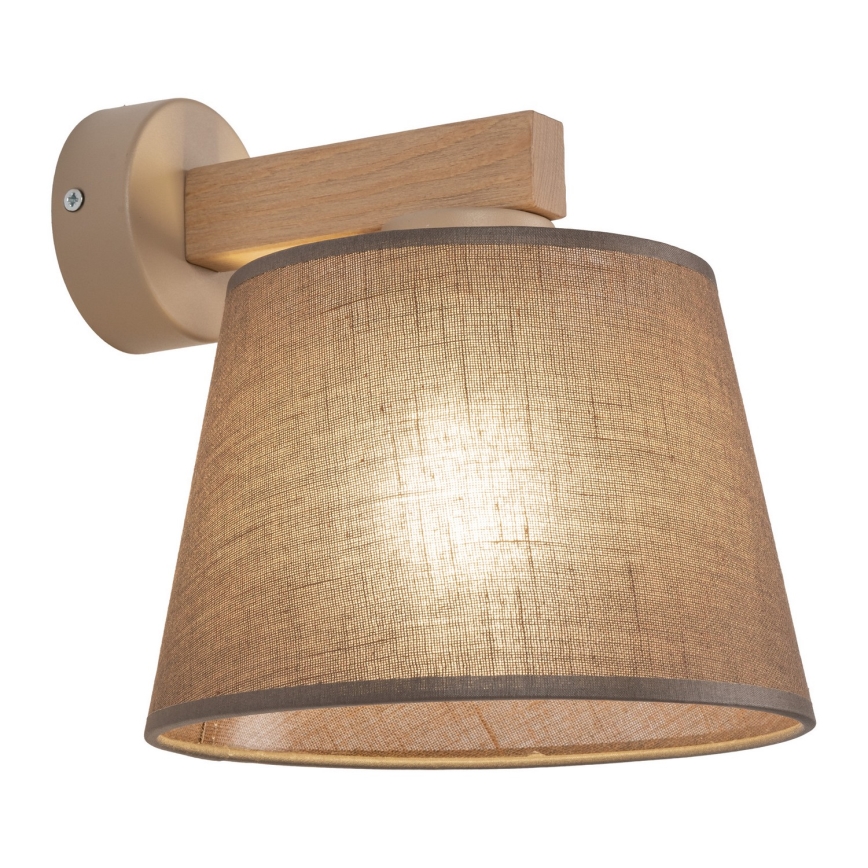 BRILAGI - LED стенна лампа LATTE SABIA 1xE27/15W/230V бор/кафяв