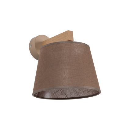 BRILAGI - LED стенна лампа LATTE SABIA 1xE27/15W/230V бор/кафяв