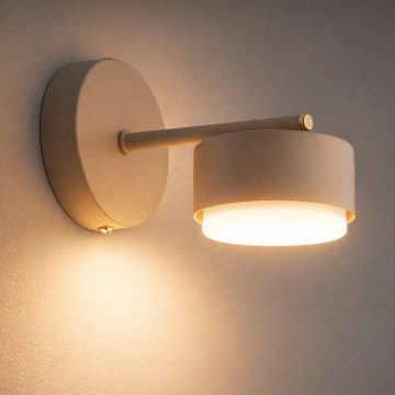 Brilagi - LED стенна лампа MONO 1xGX53/12W/230V бежова