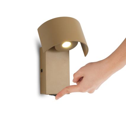 Brilagi - LED стенна лампа VASTO LED/3W/230V бежова