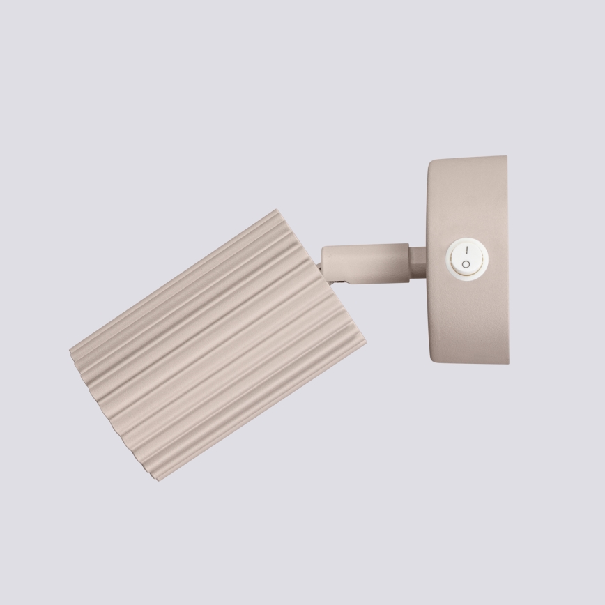 Brilagi - LED стенна точкова лампа CRESTO 1xGU10/10W/230V таупе