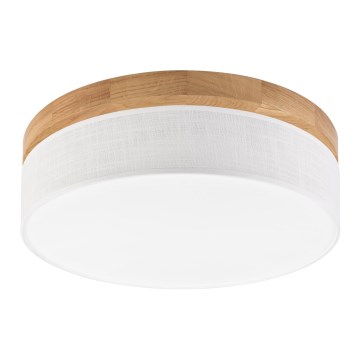Brilagi - LED Стенно осветително тяло BELLADONNA LED/36W/230V Ø 40 см бяла/дъб