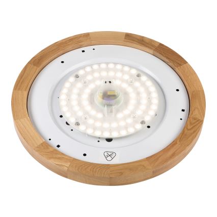 Brilagi - LED Стенно осветително тяло BELLADONNA LED/36W/230V Ø 40 см бяла/дъб