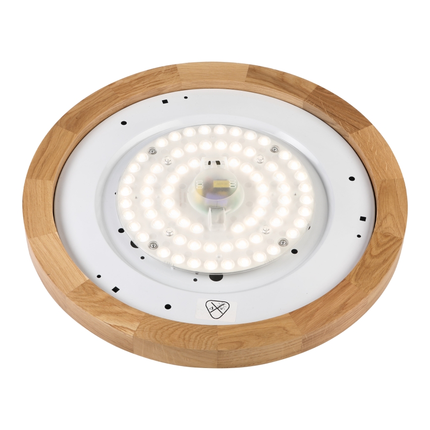 Brilagi - LED Стенно осветително тяло BELLADONNA LED/36W/230V Ø 40 см бяла/дъб