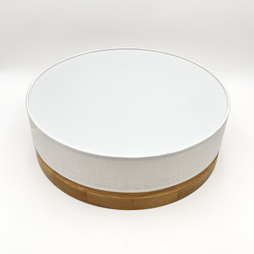 Brilagi - LED Стенно осветително тяло BELLADONNA LED/36W/230V Ø 40 см бяла/дъб