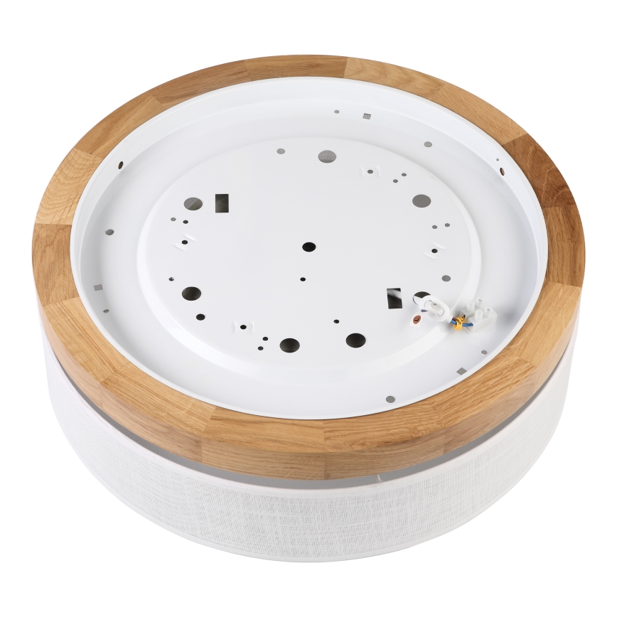 Brilagi - LED Стенно осветително тяло BELLADONNA LED/36W/230V Ø 40 см бяла/дъб