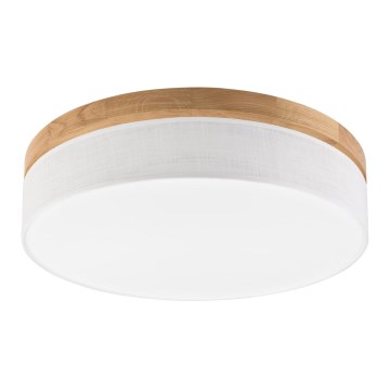 Brilagi - LED Стенно осветително тяло BELLADONNA LED/36W/230V Ø 50 см бяла/дъб