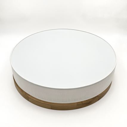 Brilagi - LED Стенно осветително тяло BELLADONNA LED/36W/230V Ø 50 см бяла/дъб