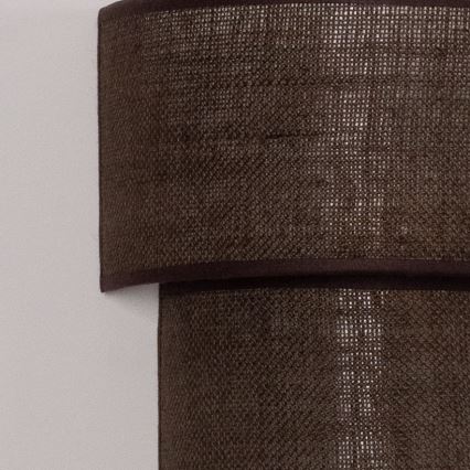 Brilagi - LED стенно осветително тяло BOHO ECO 1xE27/10W/230V кафяво