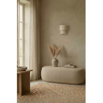 Brilagi - LED стенно осветително тяло BOHO ECO 1xE27/10W/230V кремаво