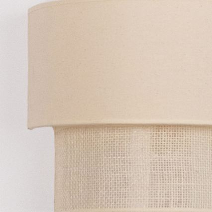 Brilagi - LED стенно осветително тяло BOHO ECO 1xE27/10W/230V кремаво