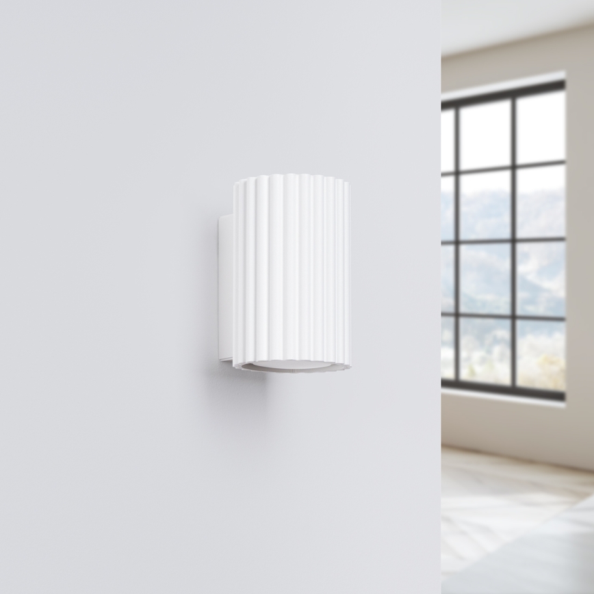 Brilagi - LED стенно осветително тяло CRESTO 1xGU10/10W/230V 10 cm бяло