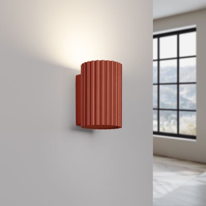 BRILAGI - LED стенно осветително тяло CRESTO 1xGU10/10W/230V 10 см оранжево