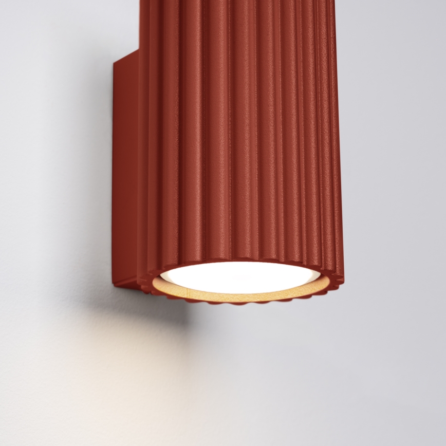 BRILAGI - LED стенно осветително тяло CRESTO 1xGU10/10W/230V 10 см оранжево