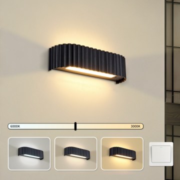 BRILAGI - LED стенно осветително тяло FALCON MODERN LED/10W/230V 30 cm 3000/4500/6000K черно