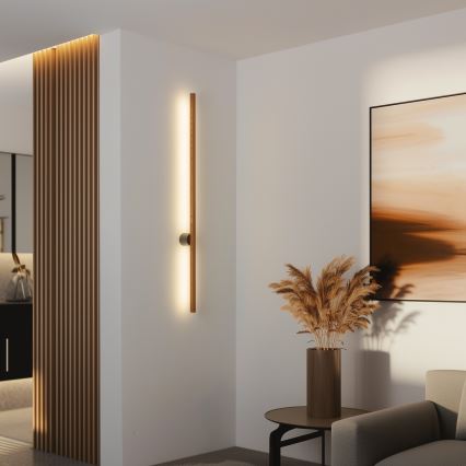 Brilagi - LED стенно осветително тяло WOODY LINE LED/7W/230V 4000K 60 cm дъб/череша