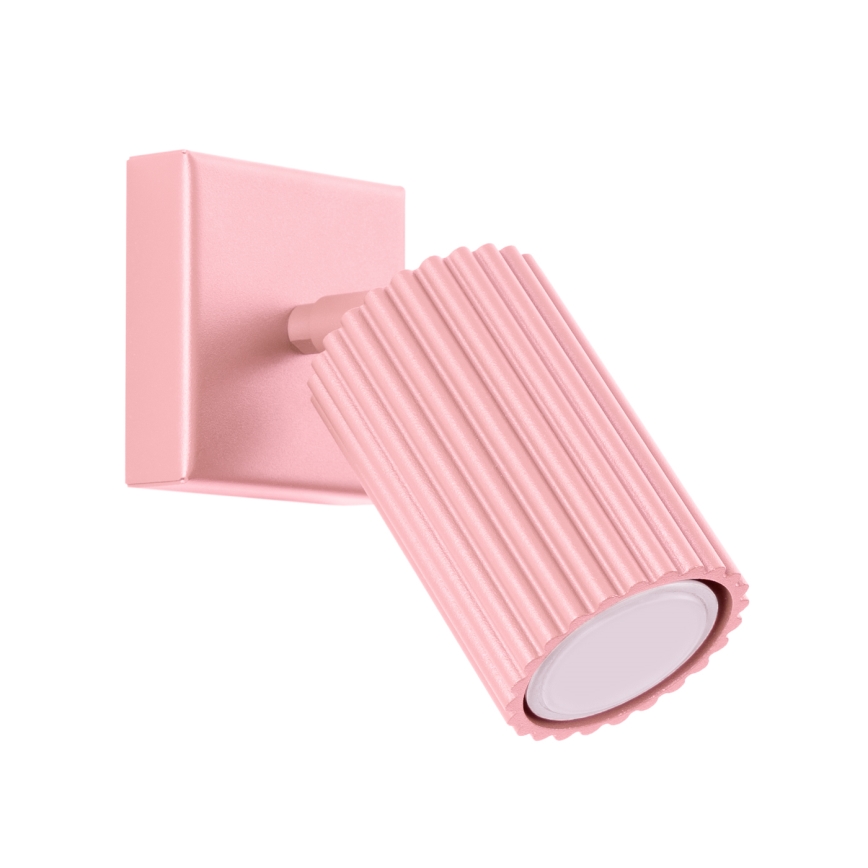 Brilagi - LED стенно точково осветително тяло CRESTO 1xGU10/10W/230V розово