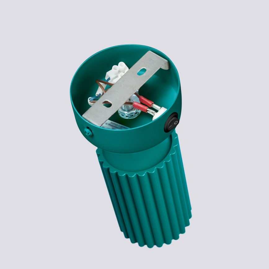 Brilagi - LED стенно точково осветително тяло CRESTO 1xGU10/10W/230V тюркоаз