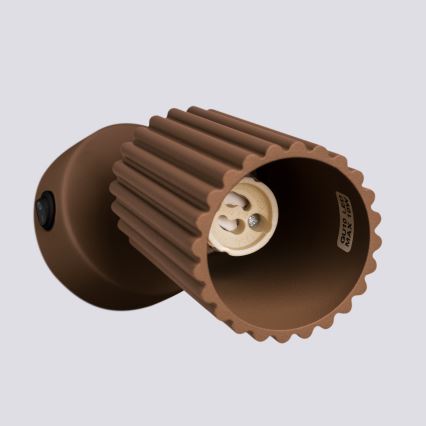 Brilagi - LED стенно точково осветително тяло CRESTO 1xGU10/10W/230V кафяво