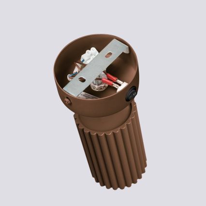 Brilagi - LED стенно точково осветително тяло CRESTO 1xGU10/10W/230V кафяво