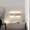 Brilagi - LED стенно точково осветително тяло с USB порт NOCTIS LED/3W/230V + LED/9W бежово