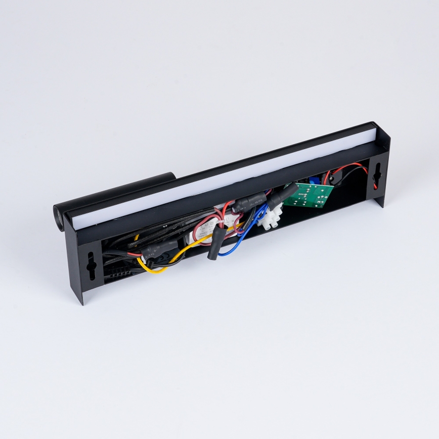 Brilagi - LED стенна точкова лампа с USB порт NOCTIS LED/3W/230V + LED/9W черна