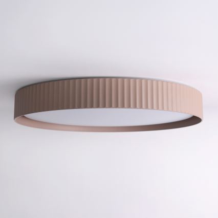 Brilagi - LED димируемо таванно осветително тяло LUCIA LED/60W/230V 3000-6500K Ø 59 cm кафяво + дистанционно управление