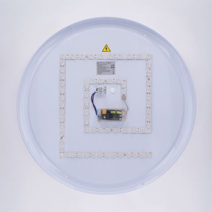 Brilagi - LED димируемо таванно осветително тяло LUCIA LED/60W/230V 3000-6500K Ø 59 cm кафяво + дистанционно управление