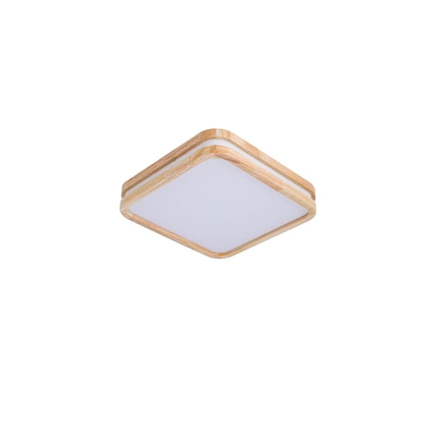 Brilagi - LED таванно осветително тяло MOLINA SQUARE LED/32W/230V 3000/4000/6000K дъб 30x30 см