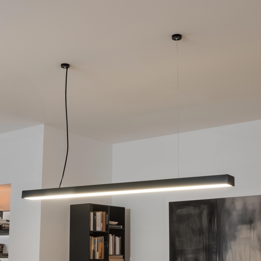 Brilagi - LED таванно прикрепено висящо осветително тяло SYNODICO LED/30W/230V 4000K черно