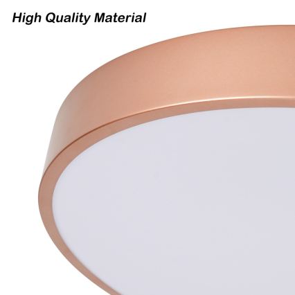 BRILAGI - LED таванно осветително тяло POOL LED/24W/230V 3000/4000/6000K, диаметър 20 см, медно