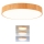 Brilagi - LED таванен плафон POOL LED/36W/230V 3000/4000/6000K Ø 30 см дървесен декор