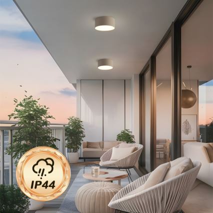 Brilagi - LED таванно осветително тяло за баня FORIS LED/20W/230V Ø 15 см бежово IP44