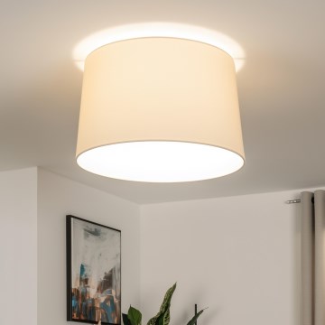 Brilagi - LED таванен полилей CERIA 1xE27/40W/230V Ø 45 см бежов