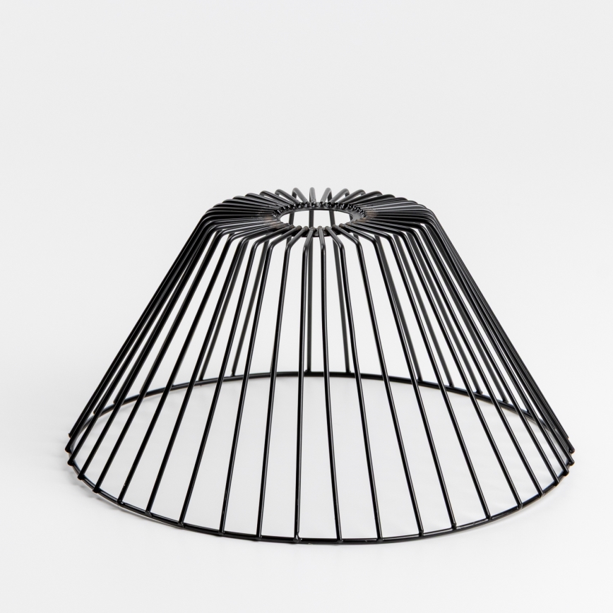 Brilagi - LED таванен полилей CERIA WIRE 1xE27/40W/230V Ø 30 см черен/дъб