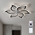 Brilagi - LED таванен вентилатор с регулируема яркост LED/34W/230V 3000-6500K Ø 83 cm черен + дистанционно управление