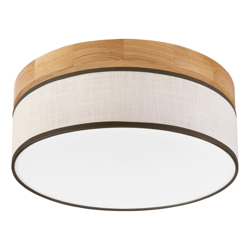 Brilagi - LED таванна лампа BELLADONNA LED/20W/230V с диаметър 30 см кремаво/дъб