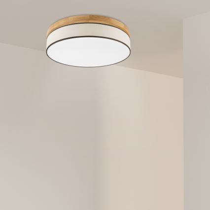 Brilagi - LED Таванна лампа BELLADONNA LED/36W/230V 50 см кремав/дъб
