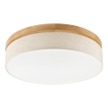 Brilagi - LED таванна лампа BELLADONNA LED/36W/230V диаметър 50 см кремаво/дъб