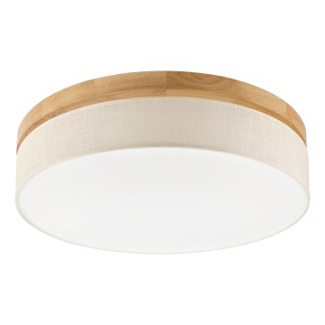 Brilagi - LED таванна лампа BELLADONNA LED/36W/230V диаметър 50 см кремаво/дъб