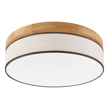 Brilagi - LED таванна лампа BELLADONNA LED/36W/230V Ø 40 см кремаво/дъб