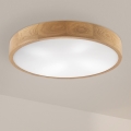 Brilagi - LED Таванна лампа CARVALHO 4xE27/60W/230V дъб pr. 57,5 см