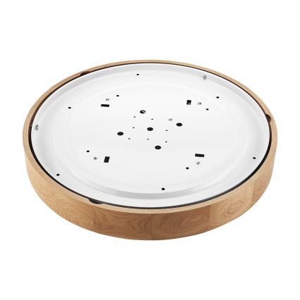 Brilagi - LED Таванна лампа CARVALHO 4xE27/60W/230V дъб pr. 57,5 см