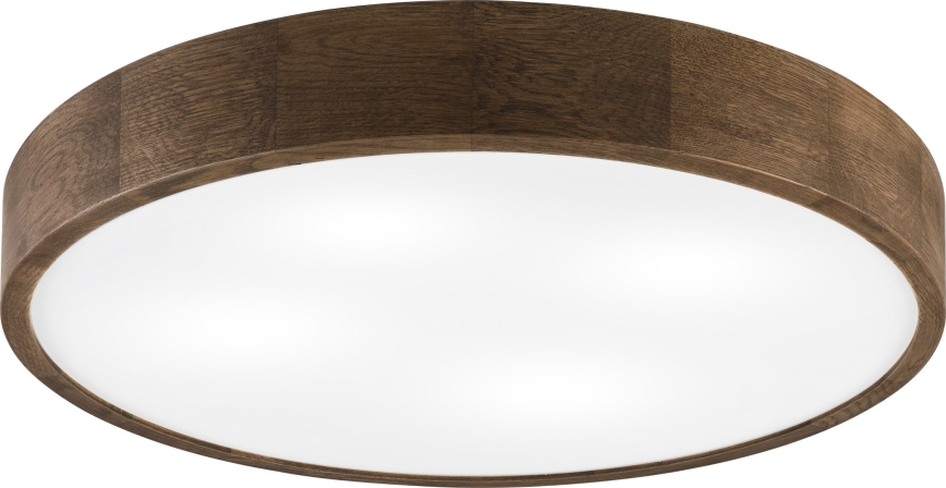 Brilagi - LED таванна лампа CARVALHO 4xE27/60W/230V орех ø 57.5 см