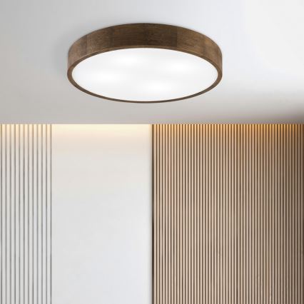 Brilagi - LED таванна лампа CARVALHO 4xE27/60W/230V орех ø 57.5 см