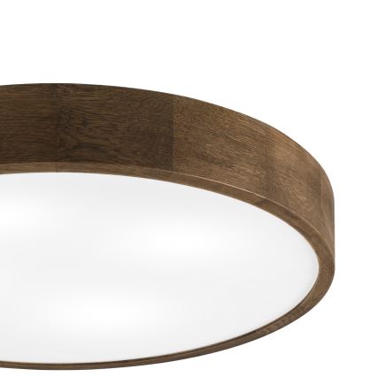 Brilagi - LED таванна лампа CARVALHO 4xE27/60W/230V орех ø 57.5 см