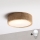 Brilagi - LED таванна лампа CARVALHO MODERN 1xE27/60W/230V Ø 27,5 см, дъб