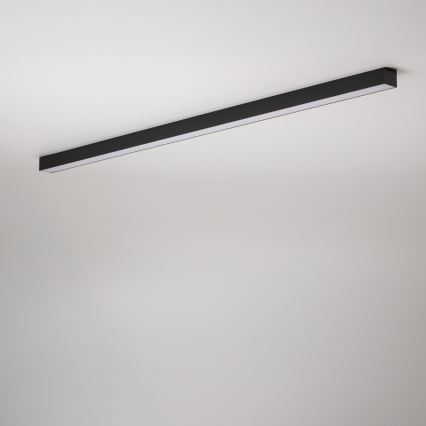 Brilagi - LED повърхностно монтирано таванно осветително тяло FULLDAY LED/30/40/50W/230V 2700/4000/6000K 150 cm UGR19 черно